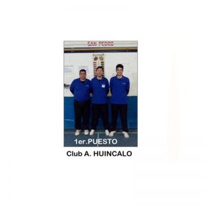 Lee más sobre el artículo Bochas: Club Huincaló ganó el selectivo de primera