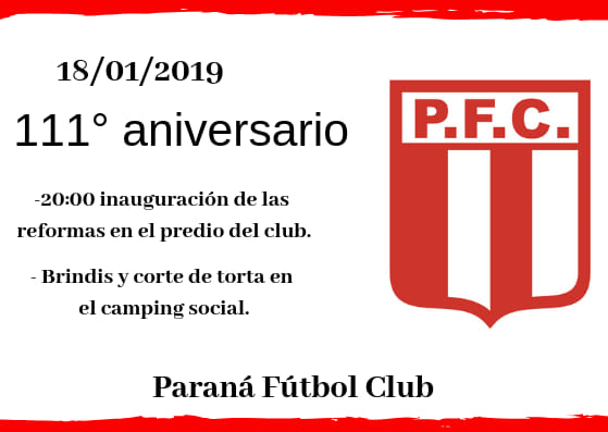 Lee más sobre el artículo Paraná inaugura obras en su predio deportivo. Paraná FC y su historia..