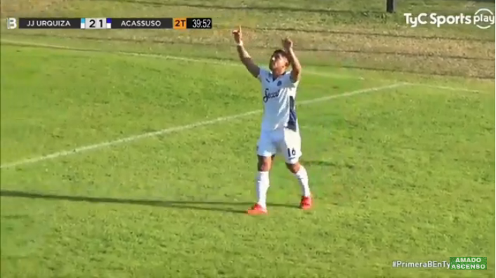 En este momento estás viendo Alejandro Monzón debutó convirtiendo un gol en Acassuso.