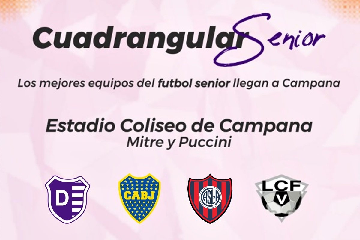 En este momento estás viendo Los veteranos de Boca, San Lorenzo y V. Dálmine juegan en Campana