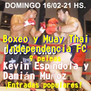 Lee más sobre el artículo Boxeo en San Pedro: Interesante gala el domingo en Independencia FC