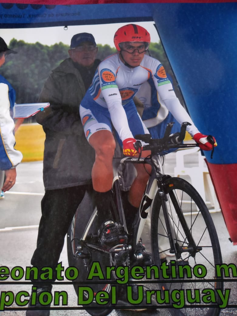 Lee más sobre el artículo Se recupera de las lesiones recibidas el ciclista Agustín Basualdo