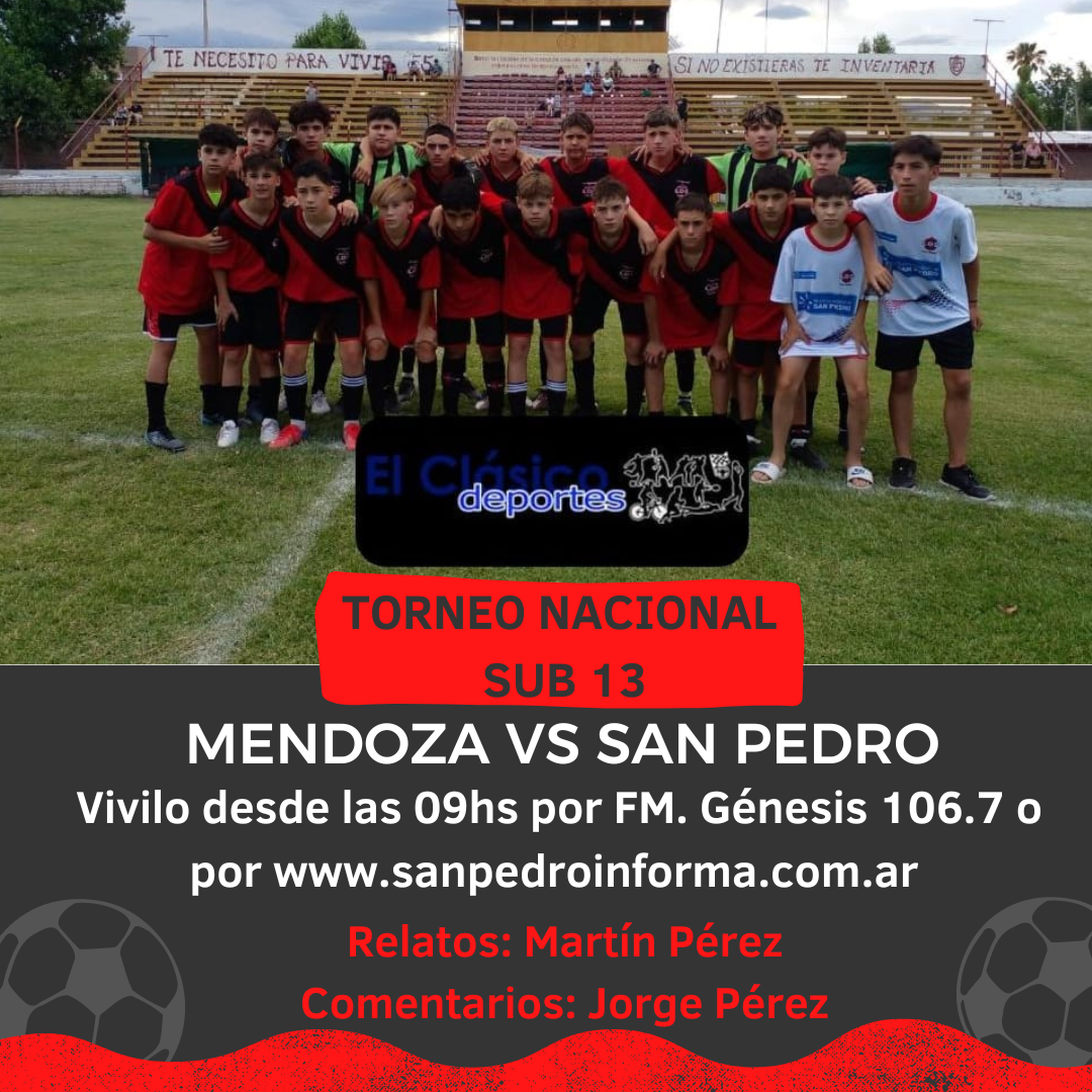 En este momento estás viendo Torneo Nacional: La Sub 13 de San Pedro se juega el pase a semis!