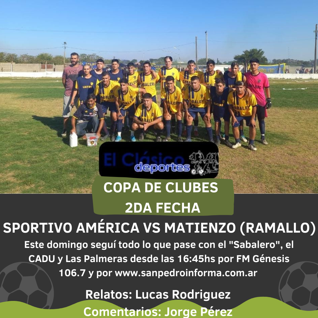 Lee más sobre el artículo Préndete a El Clásico y viví América vs Matienzo!