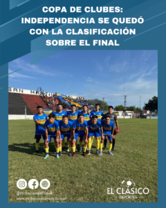 Lee más sobre el artículo Copa de Clubes: Independencia se quedó con la clasificación sobre el final!