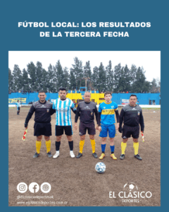 Lee más sobre el artículo Fútbol local: Los resultados de la tercera fecha!