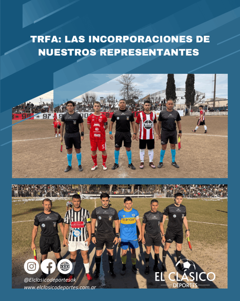 En este momento estás viendo TRFA: Las incorporaciones de nuestros representantes!