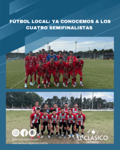 Lee más sobre el artículo Fútbol local: Ya conocemos a los cuatro semifinalistas!