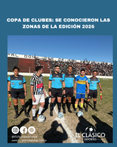 Lee más sobre el artículo Copa de Clubes: Se conocieron las zonas de la edición 2026!