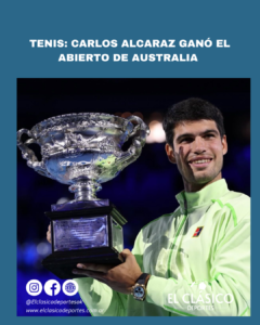 Lee más sobre el artículo Tenis: Carlos Alcaraz es el campeón del Abierto de Australia!