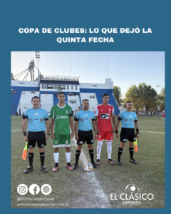 Lee más sobre el artículo Copa de Clubes: Lo que dejó la quinta fecha!