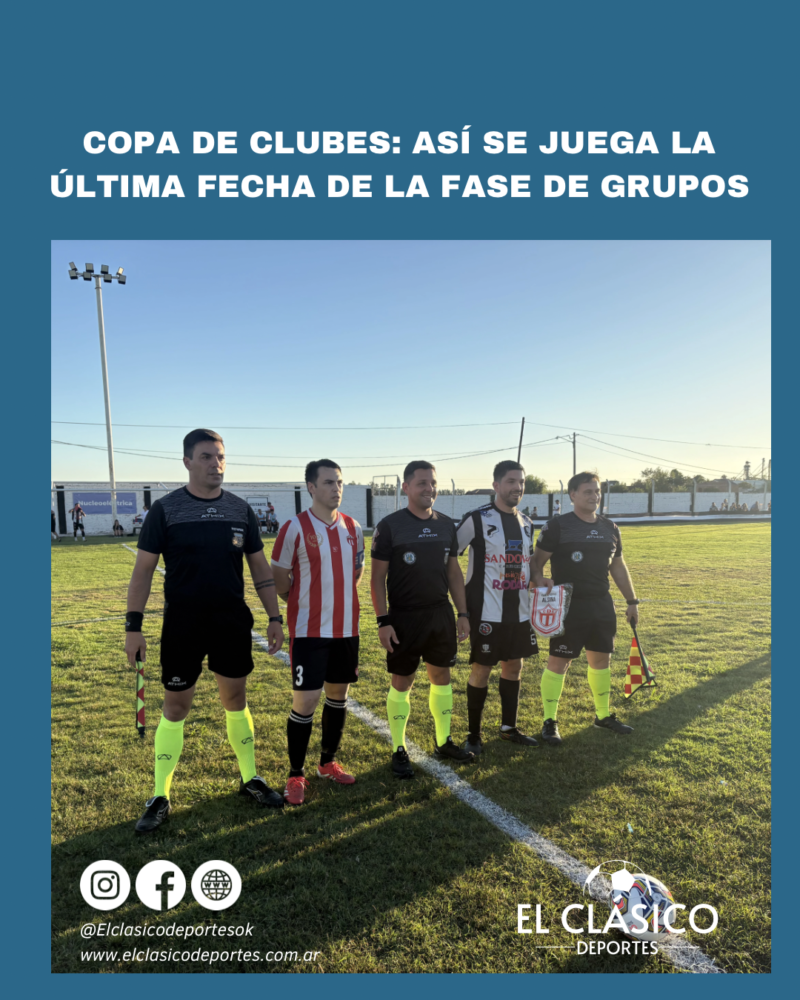 Lee más sobre el artículo Copa de Clubes: Así se juega la última fecha de la fase de grupos!