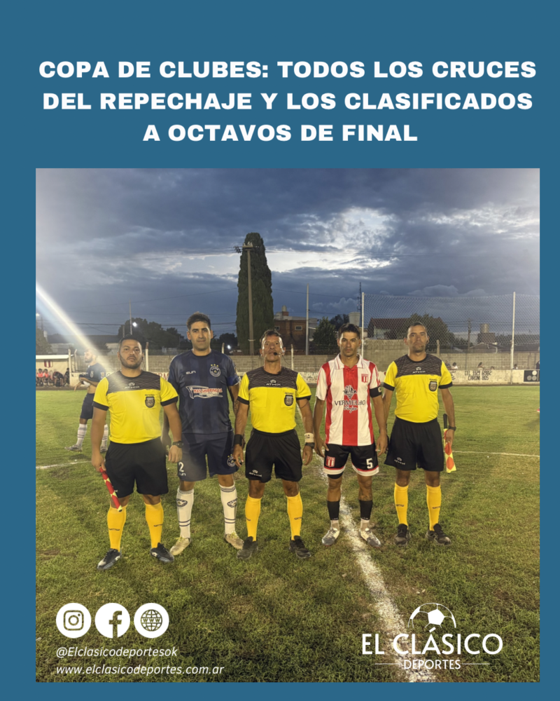 Lee más sobre el artículo Copa de Clubes: Todos los cruces del repechaje y los clasificados a octavos de final!