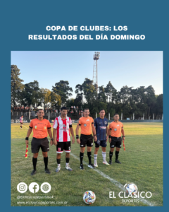Lee más sobre el artículo Copa de Clubes: Los resultados del día domingo!