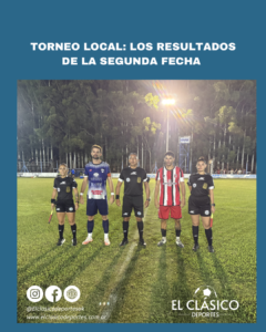 Lee más sobre el artículo Fútbol local: Los resultados de la segunda fecha!