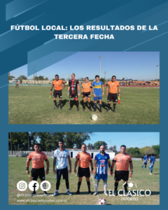 Lee más sobre el artículo Torneo local: Los resultados de la tercera fecha!