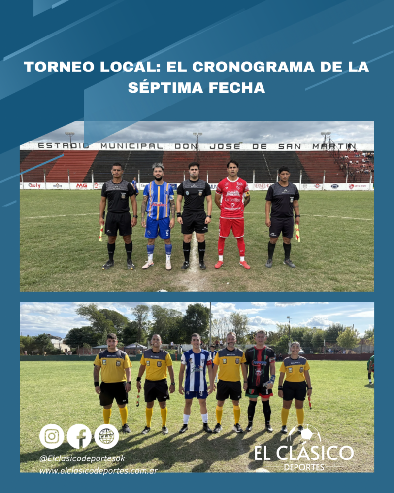 Lee más sobre el artículo Fútbol local: El cronograma de la séptima fecha!