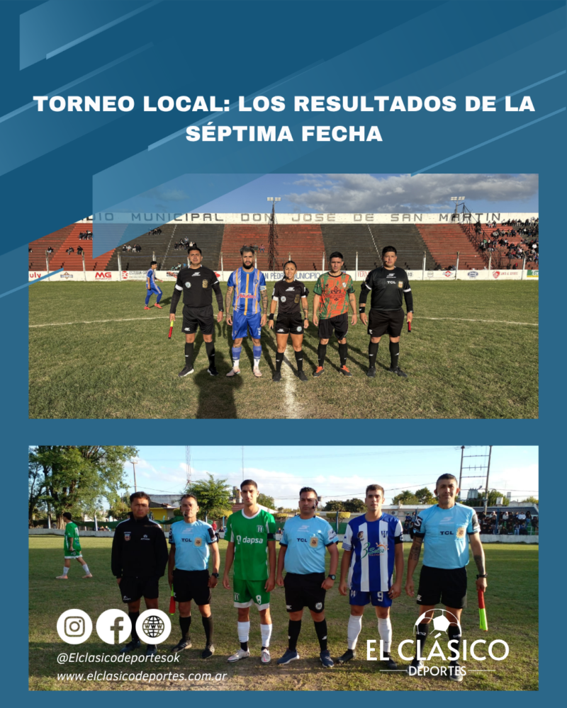Lee más sobre el artículo Torneo local: Los resultados de la séptima fecha!