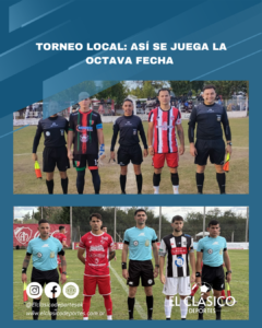 Lee más sobre el artículo Torneo local: Así se juega la octava fecha!