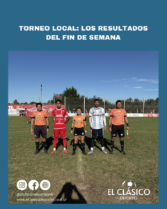 Lee más sobre el artículo Torneo local: Los resultados del fin de semana!