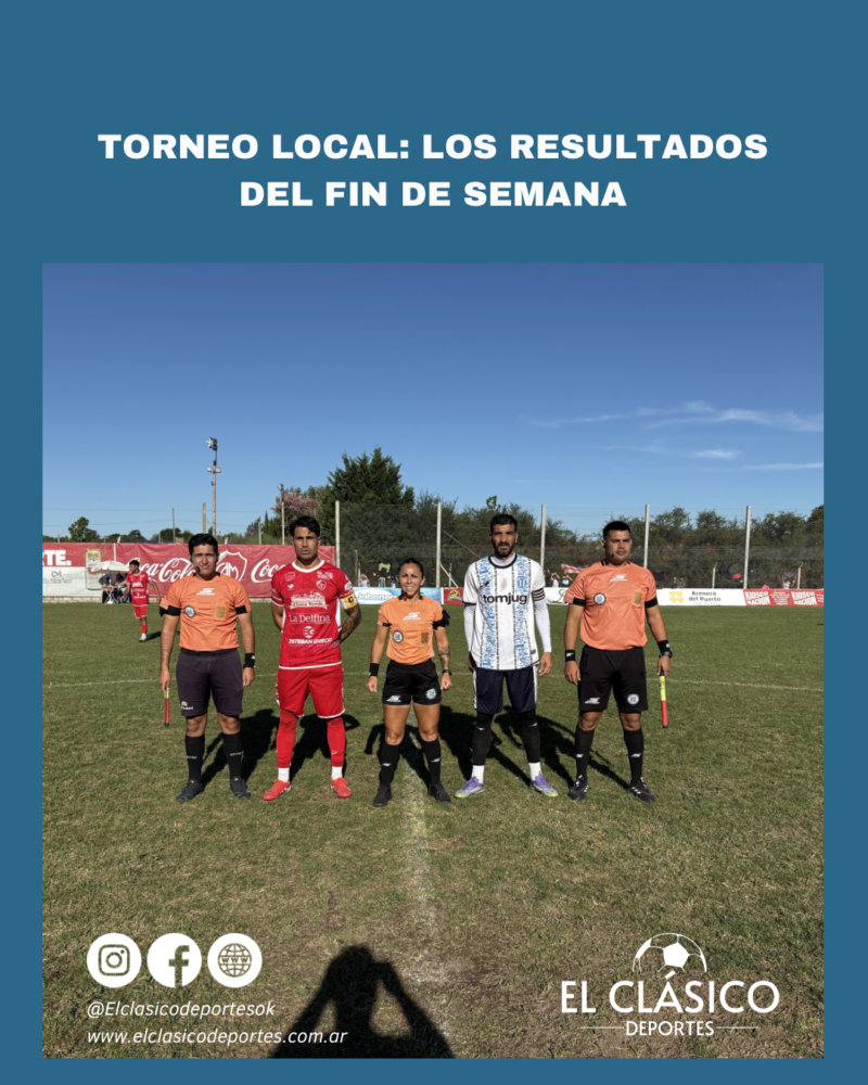 Lee más sobre el artículo Torneo local: Los resultados del fin de semana!
