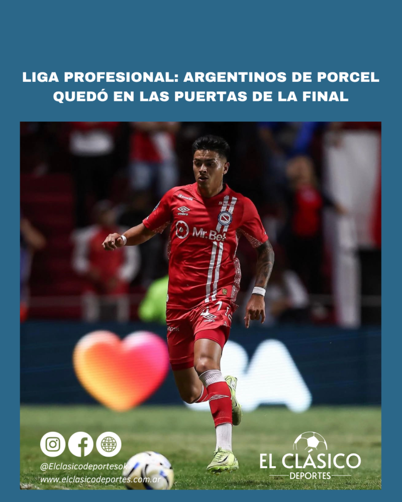 Lee más sobre el artículo Liga Profesional: Argentinos de Porcel quedó en las puertas de la final!