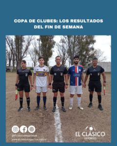 Lee más sobre el artículo Copa de Clubes: Los resultados del fin de semana!