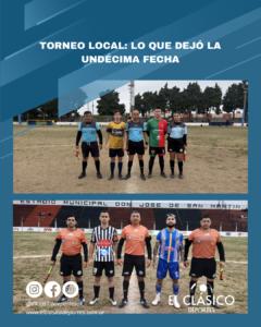 Lee más sobre el artículo Torneo local: Lo que dejó la undécima fecha!