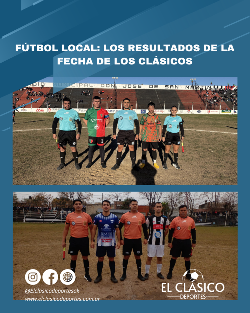 Lee más sobre el artículo Fútbol local: Los resultados de la fecha de los clásicos!