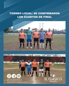 Lee más sobre el artículo Torneo local: Se confirmaron los cuartos de final!