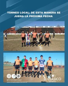 Lee más sobre el artículo Torneo local: De esta manera se juega la próxima fecha!