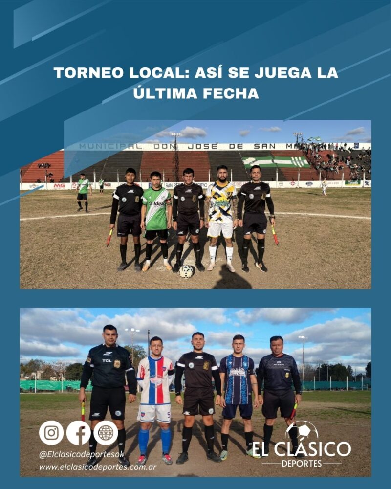 Lee más sobre el artículo Torneo local: Así se juega la última fecha!