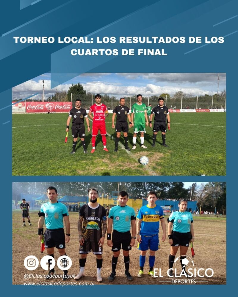 Lee más sobre el artículo Torneo local: Los resultados de los cuartos de final!
