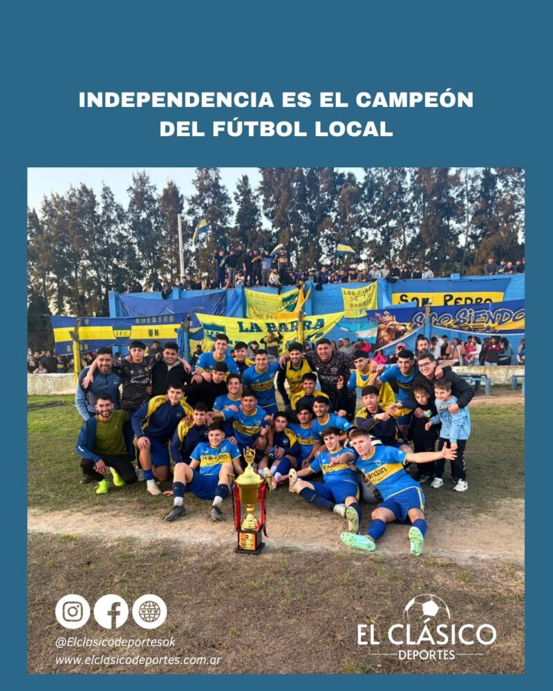 Lee más sobre el artículo Independencia es el campeón del fútbol local!