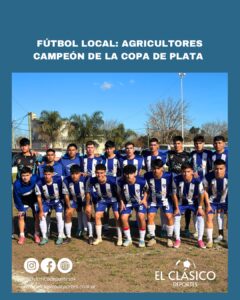 Lee más sobre el artículo Fútbol local: Agricultores es el campeón de la Copa de Plata!