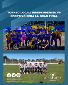 Lee más sobre el artículo Torneo local: Independencia vs Sportivo será la gran final!