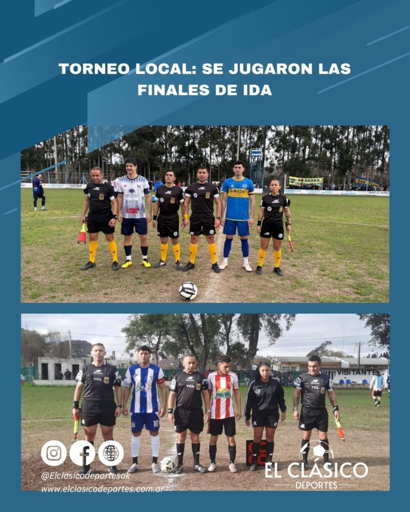 Lee más sobre el artículo Torneo local: Se jugaron las finales de ida!