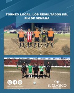 Lee más sobre el artículo Torneo local: Los resultados del fin de semana!