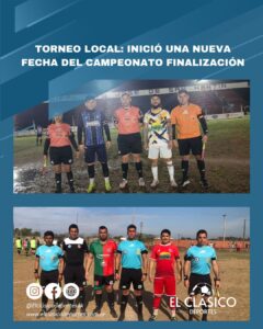 Lee más sobre el artículo Torneo local: Inició una nueva fecha del campeonato finalización!