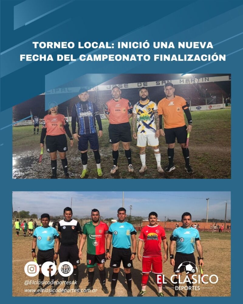 Lee más sobre el artículo Torneo local: Inició una nueva fecha del campeonato finalización!