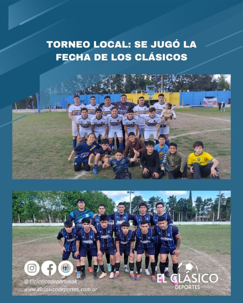 Lee más sobre el artículo Torneo local: Se jugó la fecha de los clásicos!