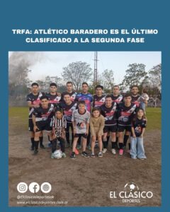 Lee más sobre el artículo TRFA: Atlético Baradero es el último clasificado a la segunda fase!