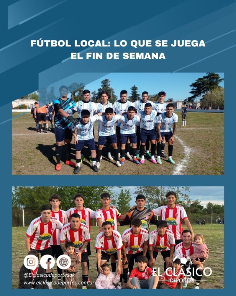 Lee más sobre el artículo Fútbol local: Lo que se juega el fin de semana!
